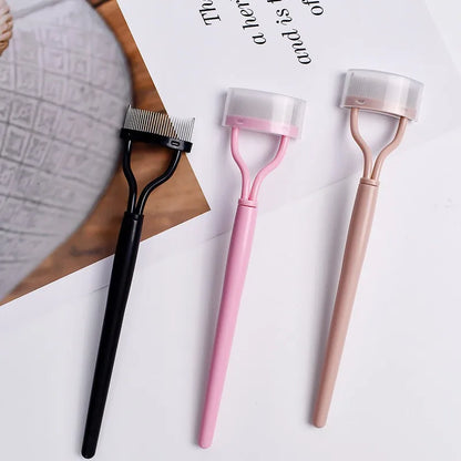 Eyelash Separator Comb - Metal Teeth Curler Brush