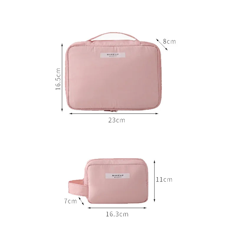 Waterproof Travel Makeup Bag - Large Capacity Organizer